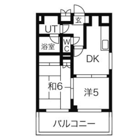 ヴェルハイム小金井Ⅱの物件間取画像